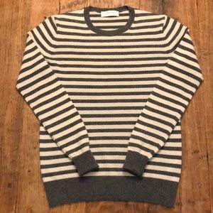 ⚜️Everlane Cashmere Crew Neck Striped Sweater XS⚜️
